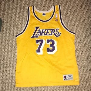 Dennis Rodman Lakers Champion Jersey Dennis Rodman Lakers Champion Jersey